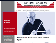 Tablet Screenshot of bolko-rohlfs-bau.de